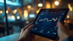 Effortless online trading on a tablet go