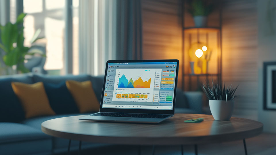 Laptop trading with real insights