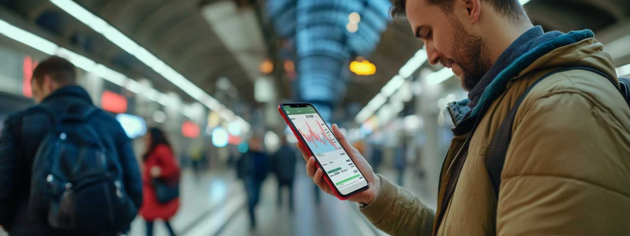 Mobile interface for expert traders Mobile interface for expert traders