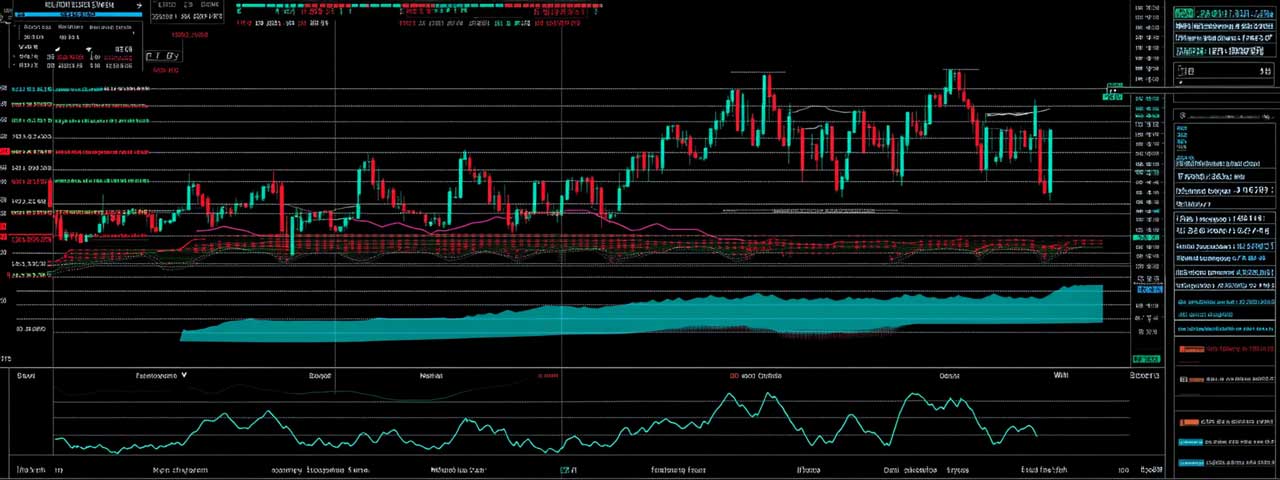 Strateji oluşturmak için yakınlaştırılmış işlem görselleri Zoomed-in trading visuals for strategy building